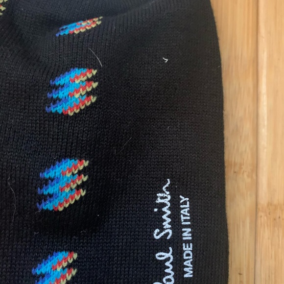 Men’s Paul Smith Fluro Flush Dress Large socks - Picture 4 of 5